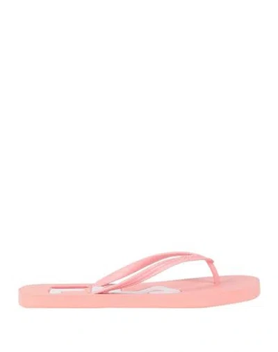 Fila Woman Thong Sandal Pink Size 5.5 Rubber