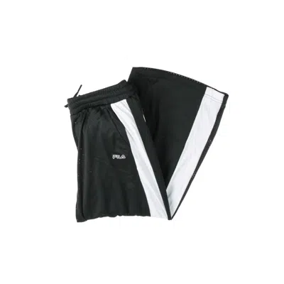 Fila Women's Tracksuit Pants Richelle Culottes Black/bright White In Multi