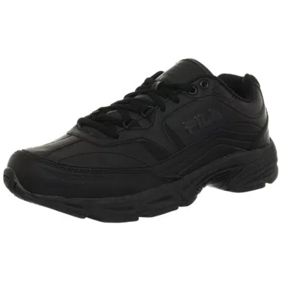 Fila Workshift Mens Leather Memory Foam Running, Cross Training Shoes