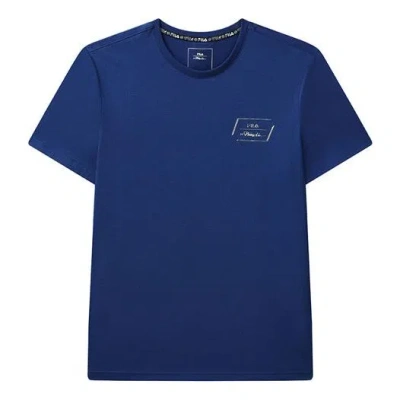 Fila X 3.1 Phillip Lim Crossover Outdoor Casual Sports Short Sleeve Blue