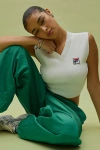 Fila X Hailey Baby Tank Top In White, Women's At Urban Outfitters