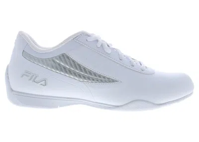 Pre-owned Fila Retti (women's) Sneakers In White/grey
