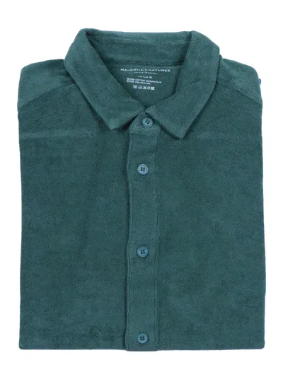 Filatures Du Lion Chemise Mc _146.agave In Green