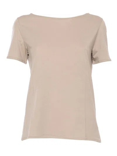 Filatures Du Lion T-shirt M/c In Beige