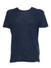 Filatures Du Lion Basic T-shirt In Blu