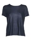 Filatures Du Lion T-shirt M/c In Blue