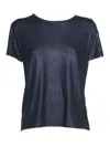 Filatures Du Lion T-shirt M/c In Blue