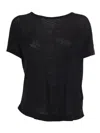 Filatures Du Lion T-shirt M/c In Nero