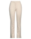 Filbec Woman Pants Beige Size L Viscose, Polyamide, Elastane
