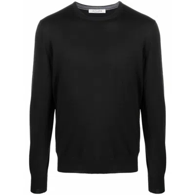 Fileria Crew Neck Jumper In Black