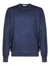 Fileria Crew-neck Sweater In Blue