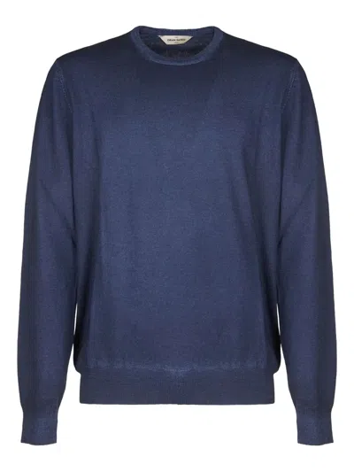Fileria Crew-neck Sweater In Blue