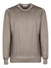 Fileria Crew-neck Sweater In Gray