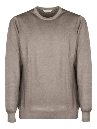 Fileria Crew-neck Sweater In Gray