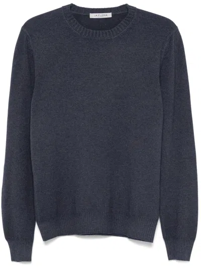 Fileria Fine-knit Sweater In Grey