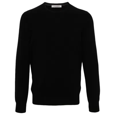Fileria Fine-knit Cashmere Sweater In Black