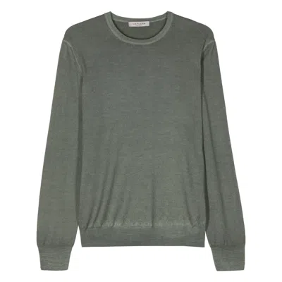 Fileria Fine-knit Jumper In Green