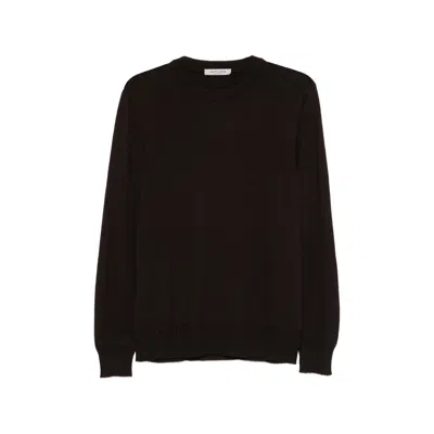 Fileria Ribbed-trim Sweater In Black
