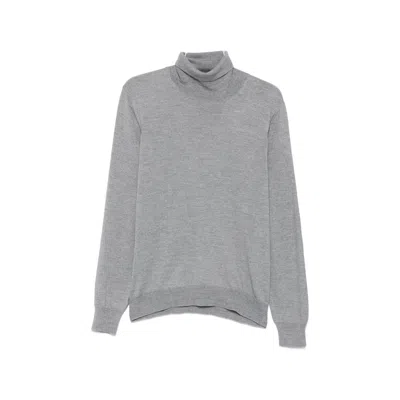 Fileria Roll-neck Sweater In Gray