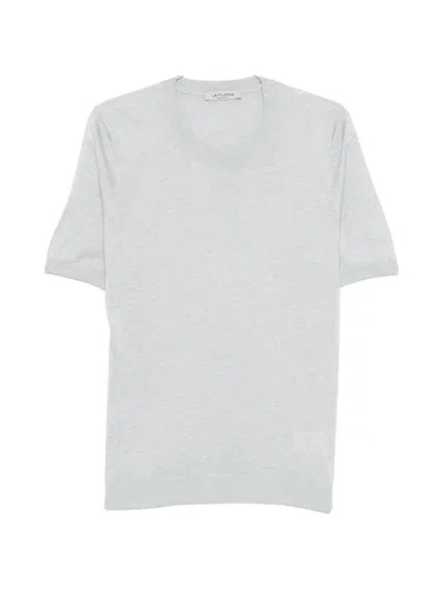 Fileria Round-neck T-shirt In Gray