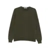 Fileria Crew-neck Cashmere Sweater In Green