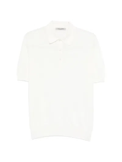 Fileria Textured Polo Shirt In Neutral
