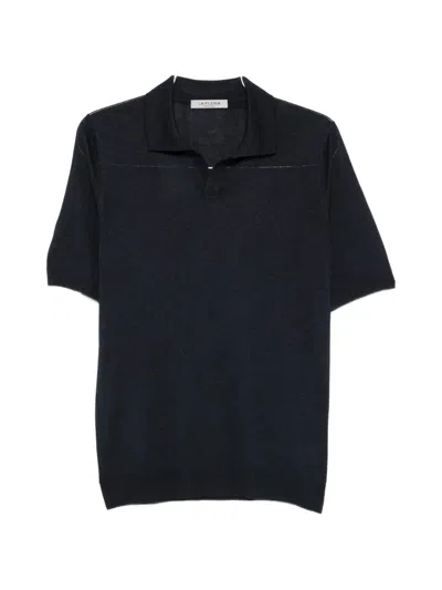 Fileria V-neck T-shirt In Blue