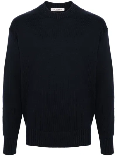 Fileria Virgin-wool Sweater In Blue