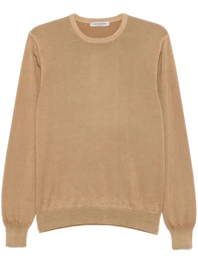 Fileria Virgin Wool Sweater In Brown