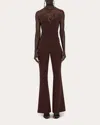 Filiarmi Roma Dark Red Jumpsuit In Red