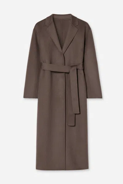Filippa K Alexa Coat In Taupe Brown