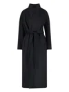 Filippa K Alexa Wool-cashmere Blend Long Coat In Black  