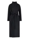 Filippa K Alexa Wool-cashmere Blend Long Coat In Black