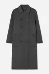 Filippa K Amelia Doublé Coat In Gray