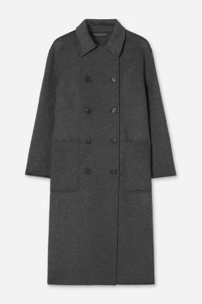 Filippa K Amelia Doublé Coat In Gray