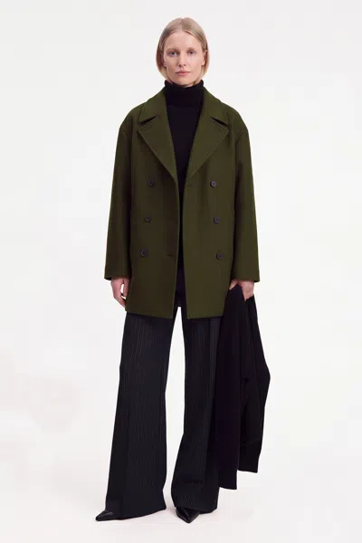 Filippa K Amelia Doublé Peacoat In Gray
