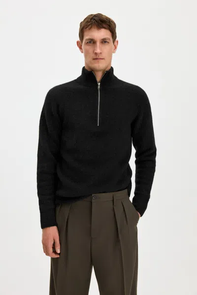 Filippa K Andrew Yak Sweater In Black