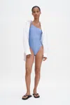 Filippa K Asymmetric Shimmer Swimsuit