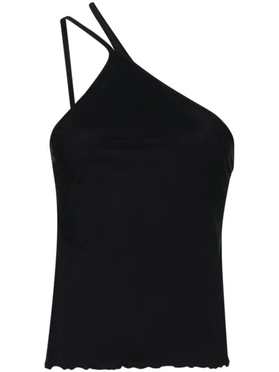 Filippa K Asymmetric Sports Tank Top In Black