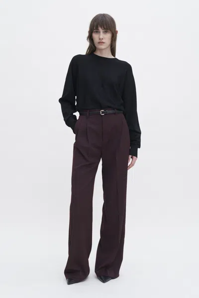 Filippa K Batwing Knit Sweater In Black