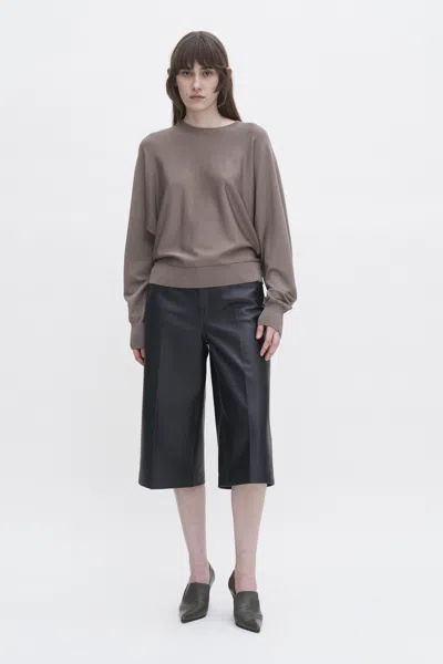 Filippa K Batwing Knit Sweater In Gray