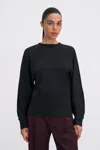Filippa K Batwing Top In Black