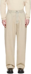 Filippa K Beige Faded Jeans In Neutral