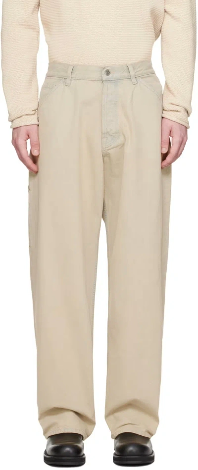 FILIPPA K BEIGE FADED JEANS