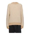 Filippa K Beige Twotone Sweater