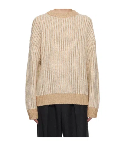FILIPPA K BEIGE TWOTONE SWEATER