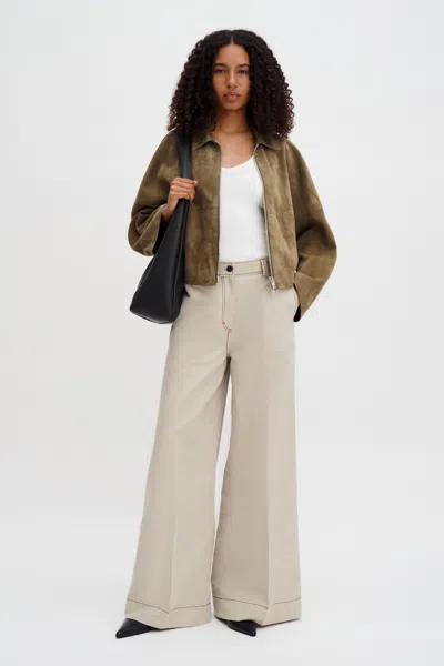 Filippa K Bella Mariner Trousers In Brown