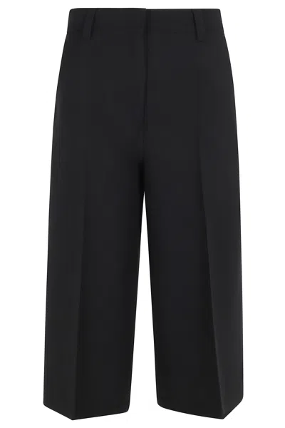Filippa K Black Blaire Mariner Belt-loops Polyester-blend Pants