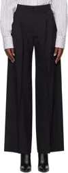 Filippa K Black Darcey Trousers In 1433 Black