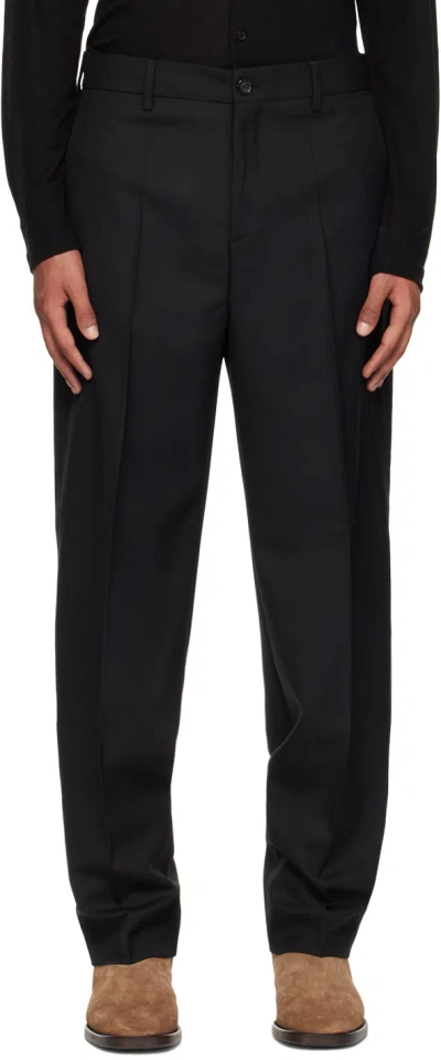 FILIPPA K BLACK MATEO TROUSERS